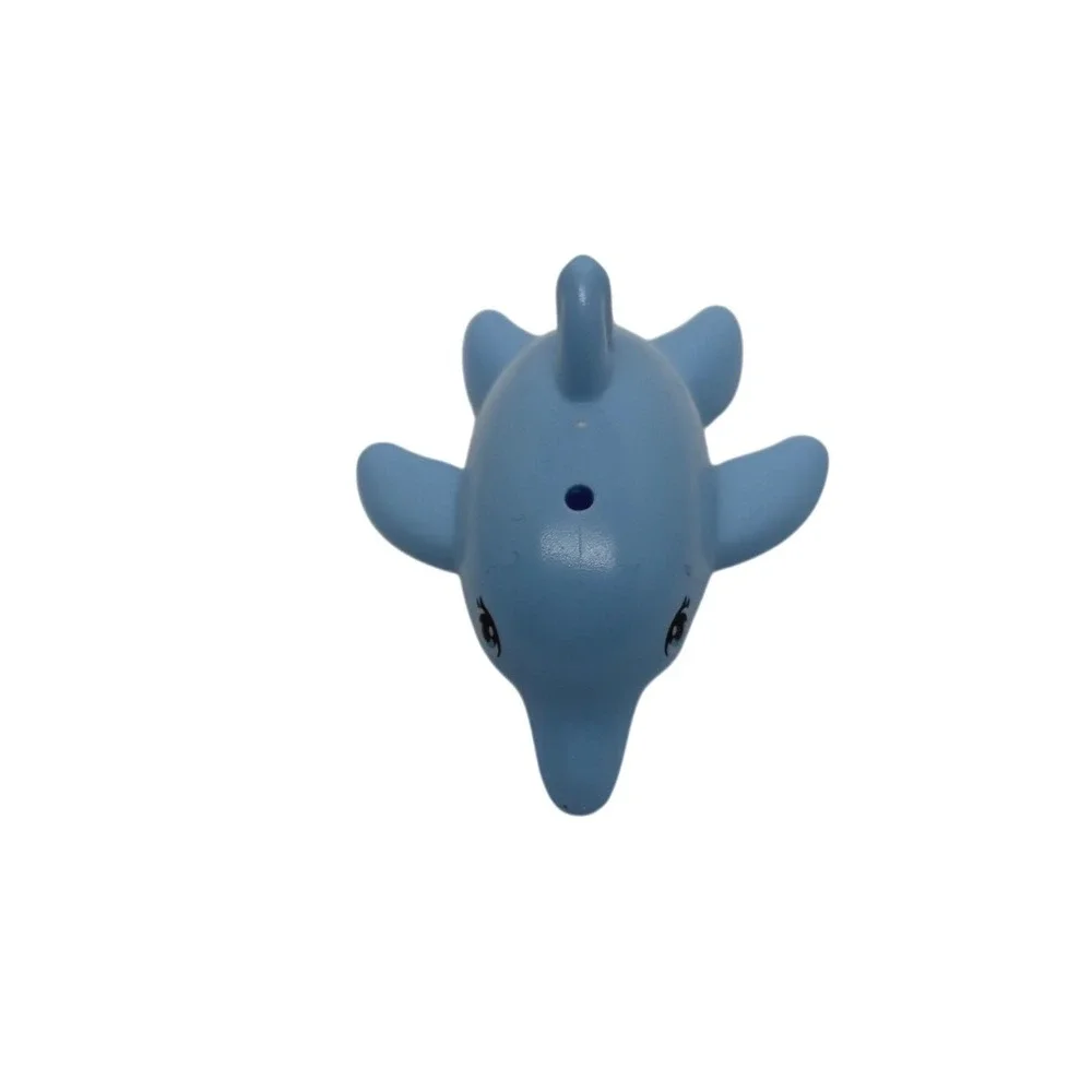 LEGO Minifig Friends Dolphin Jumping Bright Light Blue Animal Figure Marine Fish
